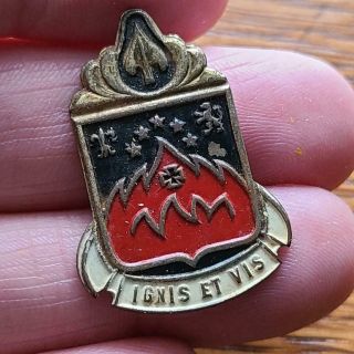 Theater Made Wwii 54th Armored Field Artillery Battalion Dui Di Crest Pin