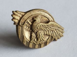 Ruptured Duck Ww2 Us Military Honorable Discharge Pin Screwback