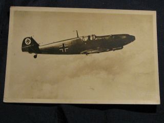 Orig.  Old German Wwii Luftwaffe Bf.  109