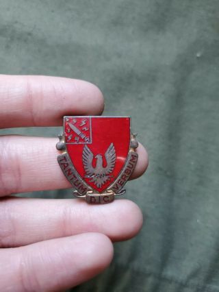 Wwii Us Army 314th Anti Aircraft Artillery Battalion Dui Di Crest Pin