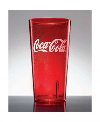 Get 32 Oz Red Coke Tumblers Coca Cola Drinking Cups For Cold Beverages 4 Pack