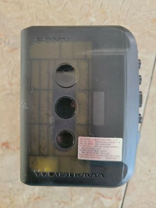 VINTAGE Sony Walkman WM - FX290W Walkman AM/FM Radio Weather Band Cassette Player 2