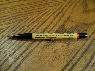 Vintage Redipoint Mechanical Pencil Princeton Mill & Elevator Co 1948 Calendar