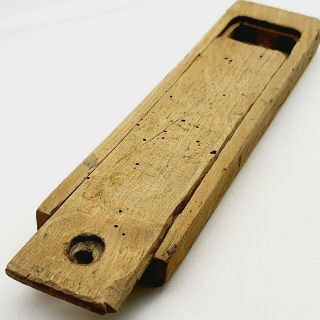 Wood Wooden Pen Case For Fountain Pen Vintage Antique 1910 