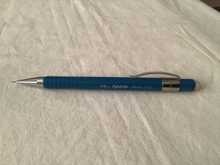 Vintage 1980s Pentel Forte A55 0.  5mm Mechanical Pencil Japan Blue Barrel Usa