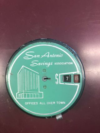 Vintage Add - O - Bank San Antonio Savings Association 1950 