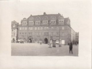 Wwii Snapshot Photo City Town Hall Bad Naumburg 1945 Germany 116