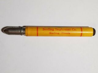 John Deere Bullet Pencil,  Sterling Implement Co. 2