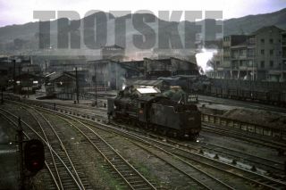 35mm Slide Tra Taiwan Railways Administration Steam Loco Scenes 1972 X2
