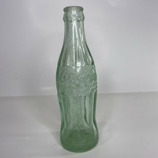 VERY RARE 1954 Shelbyville IND Coca - Cola 6.  0oz Bottle Green Glass 54 - 50 Chip 3