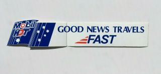 Peter Brock Mobil Holden Dealer Team Hdt 1987 Bathurst 1000 " Good News " Sticker