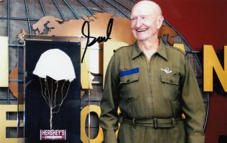 Candy Bomber Gail Halvorsen Cold War Signed 4x6 Photo Autographed