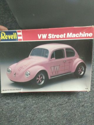 Vintage Revell Vw Street Machine 7143 Model Kit