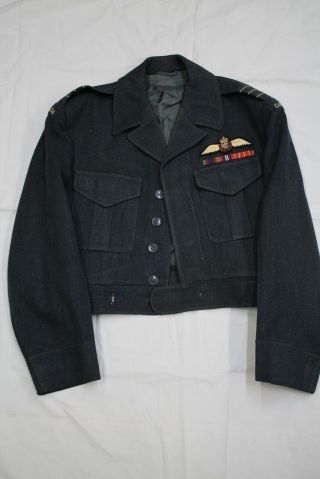 Post Ww2 Canadian Rcaf Officers Pilot Battle Dress Jacket