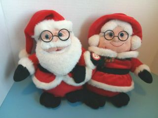 Plush Main Joy Ltd.  Singing Santa & Mrs.  Claus - Santa Claus Is Coming To Town