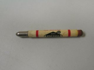P113b Bullet Pencil Advertising Pioneer Seed Corn Morrison Il Illinois Folkers