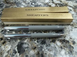 Vintage Sheaffer Cartridge Fountain Pen & Pencil With Boxes