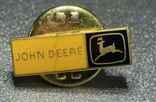 Rare John Deere Industrial Lapel Pin Small Bar