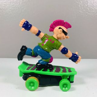 1986 Vintage Mattel Skateboard Gang I.  Soar Rev - Up Toy Skate