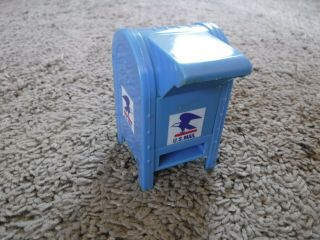 Vintage Stamp Holder Roll Dispenser Usps U.  S.  Mail Box Jsny Desktop Receptacle
