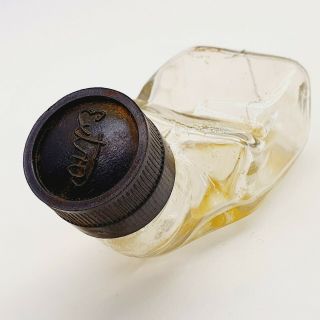 Vintage Antique Glass Ink Bottle F Calligraphy Dip Fountain Pen Hungary 1950 