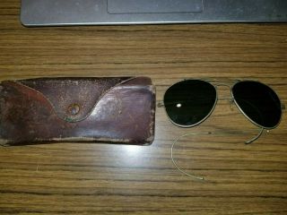 Vintage B&l Ray Ban - Bausch And Lomb Aviator Shooting Glasses