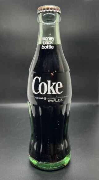 Vintage Coca Cola Coke Glass Bottle 6.  5 Ounces Glass Reno Nevada Rare
