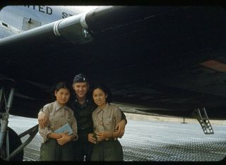 8 Korean War Slides Us Military Propaganda Leaflet Drop,  Women Broadcasters 1952