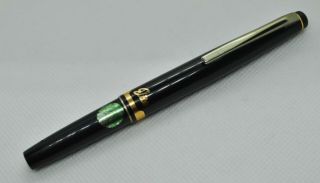 Pilot Elite Black & Gold Fountain Pen Ef Japan