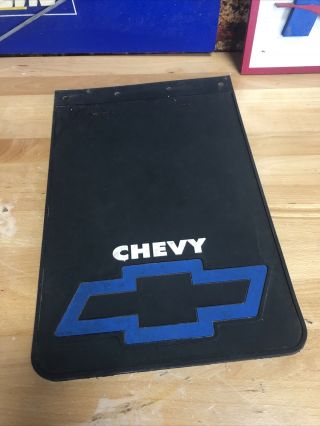 Vintage Nos Accessory Chevrolet Chevy Truck Mud Flaps 70’s 80’s 90’s Pair (2)