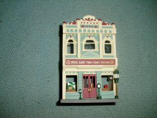 Hallmark Ornament 5 & 10 Cent Store Nostalgic Houses & Shops 9 1992