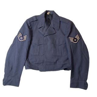 Vintage 1950s Us Air Force Usaf Eisenhower Jacket Men’s 37 R