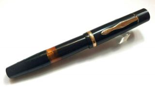 Antique Mont Blanc Meisterstuck 136 Fountain Pen,  Very Rare,  Germany (s297)