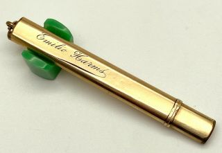 Antique Johann Faber Carpenter Pencil w/Gold Filled Overlay (S82) 3