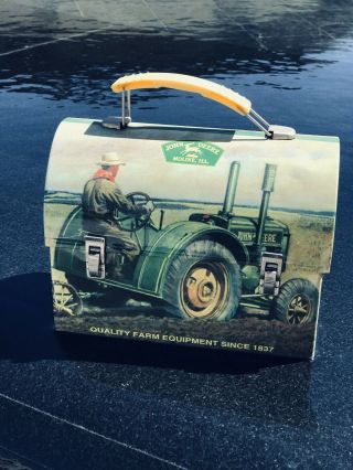 Mini John Deere Tin Lunchbox
