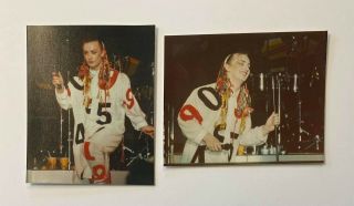 2 Vintage 1980s Candid Boy George / Culture Club Concert Photographs