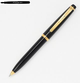 Older Rotring Renaissance Ballpoint Pen In Black From The 1990´s