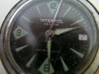 Men ' s Interpol Vintage Sports Watch - Running Spares - Oberon Mov 2