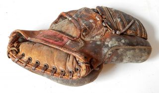 Rawlings Stan Musial Pro Model Pmm Vintage Leather Baseball Glove Mitt