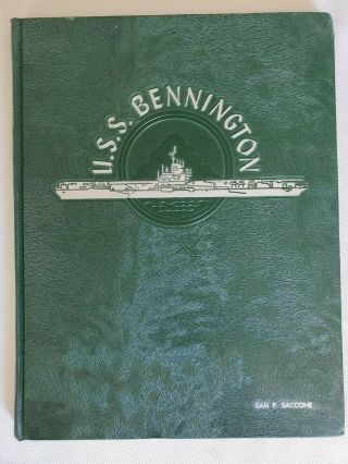Uss Bennington (cva - 20) 1952 - 1953 Cruise Book