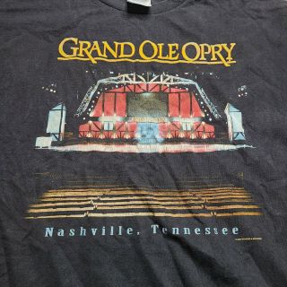 Vintage Grand Ole Opry Double Sided T Shirt Men 