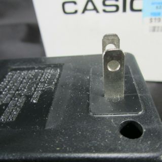 Casio AD - 5U Power Supply AC Adapter for Vintage 9V CT MT HT CZ SA Keyboards AD5U 3