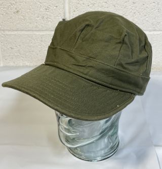 1954 Us Korean War Hat Cap Field Cotton M - 1951 Og - 107 Size 7 Cotton Utility