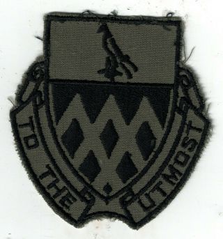 101st Armored Cavalry Regiment Pocket Patch York Arng