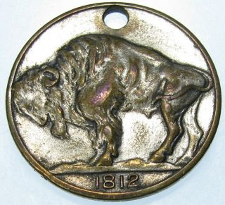 17th Infantry Buffalo 1950 - 1955 Korea Army Challenge Coin / 17th Inf