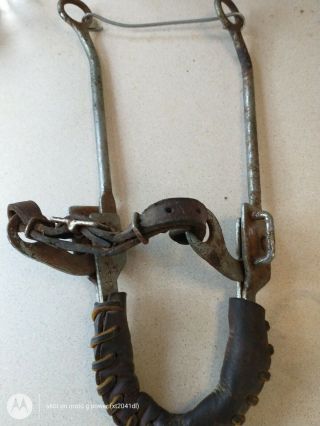 Vintage Mechanical Hackamore Horse Bridle Bit