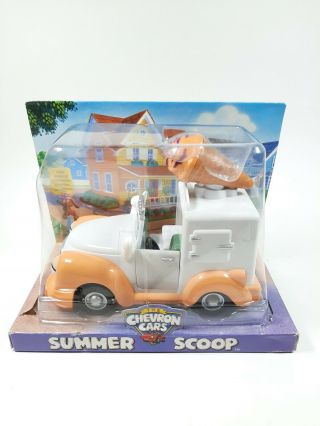 " The Chevron Cars " Summer Scoop Ice Cream Truck Musical Toy Turkey In The Straw