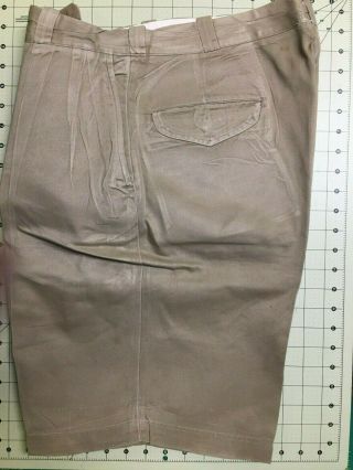 Us Army,  1956 Khaki Shorts And S/s Khaki Shirt. ,