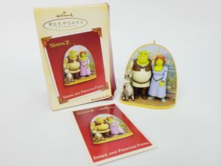 Hallmark Keepsake Ornament - " Shrek And Princess Fiona " (2005) - Shrek 2