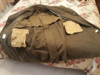 Daimler Ferret Armored Car / British Army GREATCOAT - 1951 Pattern,  Great Shape 3